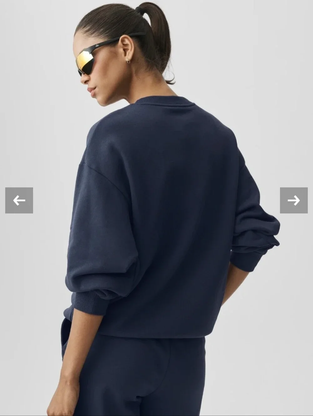 NWT ALO Accolade Crewneck Pullover